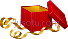 礼品盒打开PNG