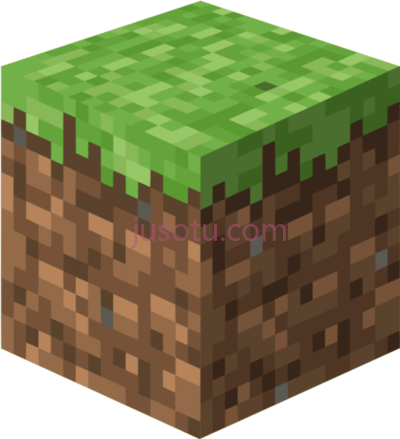 我的世界,dirt block logo PNG