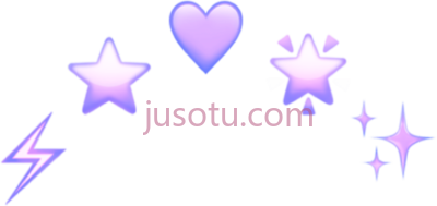 紫冠心,purple crowns heart PNG