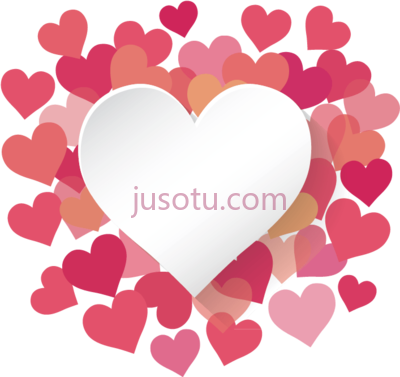 爱心,borders love heart fram PNG