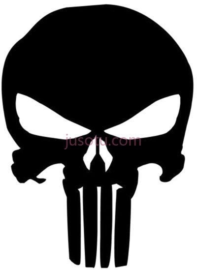 头骨,punisher skull PNG