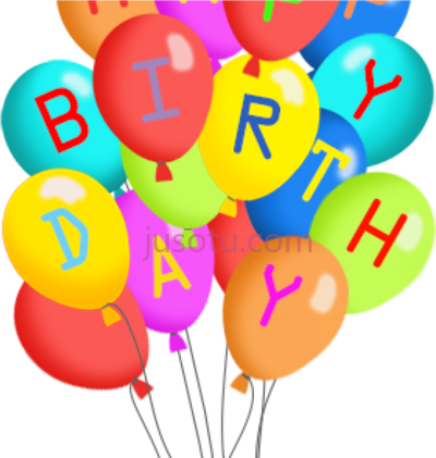 生日快乐气球派对,party at gets happy birthday balloons PNG