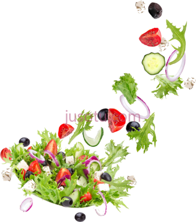水果沙拉,fruit salad and flying vegetables PNG
