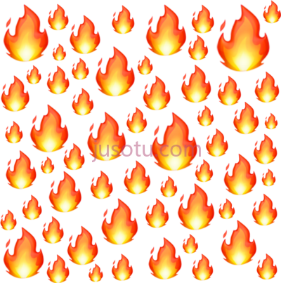 火,fire emoji crown corona diezmil red PNG