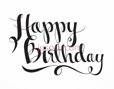 生日快乐,happy birthday PNG