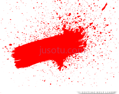 红刷,red brush PNG