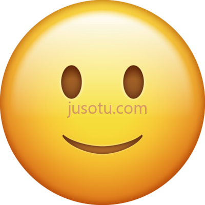 微笑表情,slightly smiling ios surprised PNG