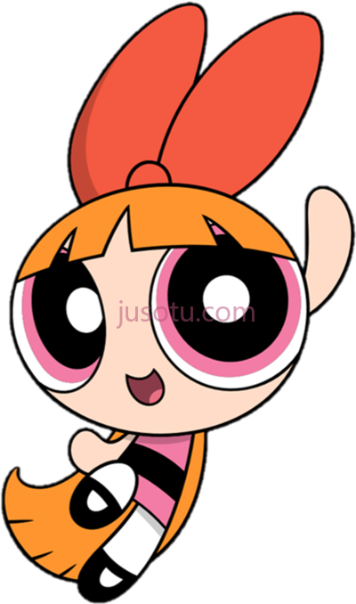 飞天小女警,powerpuff 2016 blossom 18 wallpaper PNG
