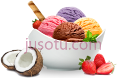 冰淇淋碗椰子PNG