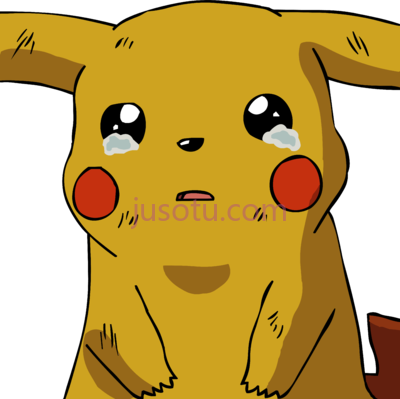 皮卡丘,pikachu sad PNG