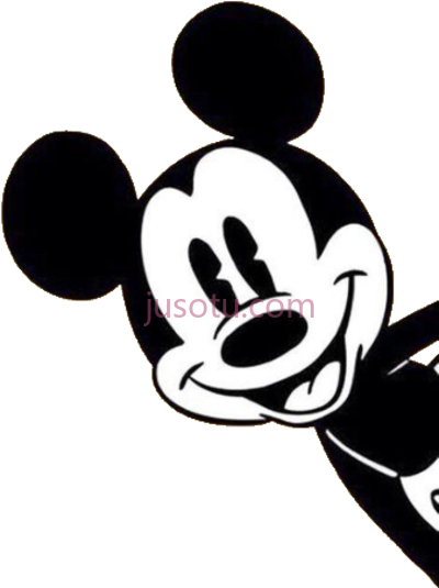 米老鼠,mickey mouse black white cartoon blanco PNG