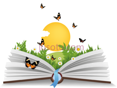 打开书本,open book PNG