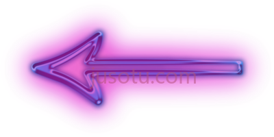 箭头霓虹灯,arrow neon sign PNG