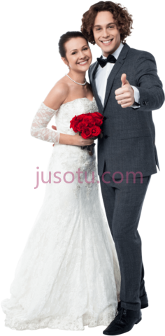 新婚夫妇PNG
