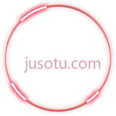 霓虹圆形红色边框PNG