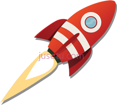 火箭,cartoon rocket PNG