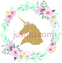 闪闪发光独角兽PNG