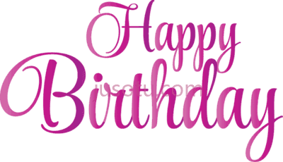粉色生日快乐,pink PNG