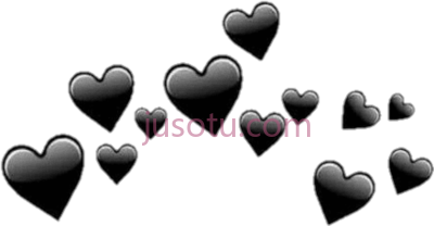 黑心,black hearts PNG