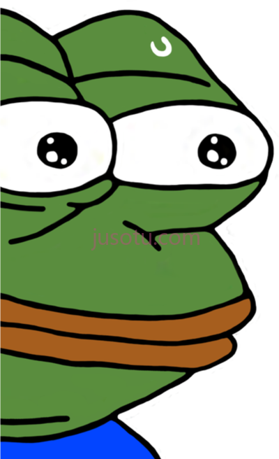 佩佩脸,pepe face PNG