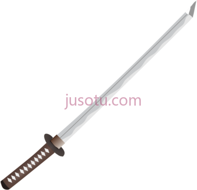 日本武士刀,sword pedang samurai PNG