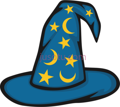 巫师帽,wizard hat PNG