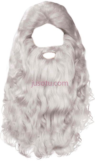 圣诞老人胡须,beard santa PNG