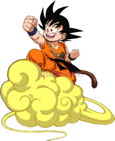 龙珠孙悟空,dragon ball nimbus cloud kid goku on PNG