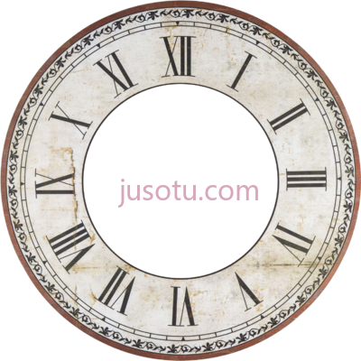 表盘钟表,wall dial clock face vintage PNG