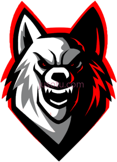 狼,wolf logo gamer PNG