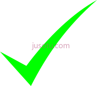 绿色勾选标记,check and x mark lime green PNG