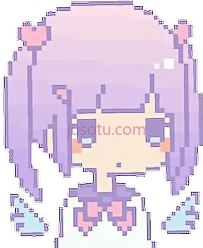 可爱粉色女孩,kawaii cute pink girl PNG