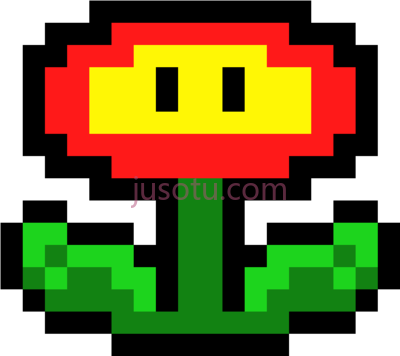 超级马里奥,super mario bros fire flower PNG