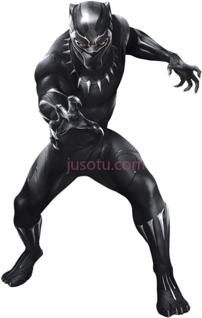 黑豹,black panther cut out PNG