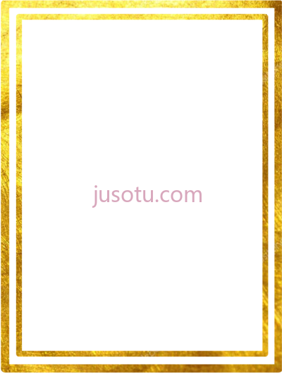 边框,double line square gold marco frame borders PNG