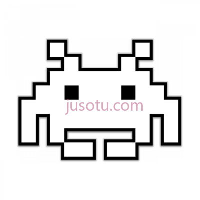 太空外星精灵,space invaders alien sprites PNG