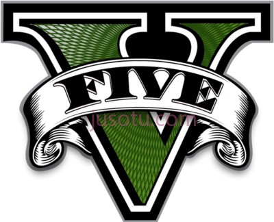 侠盗猎车手,logo gta v PNG