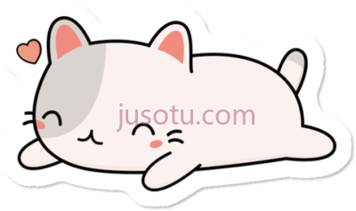 可爱猫,kawaii cute playing yarn PNG