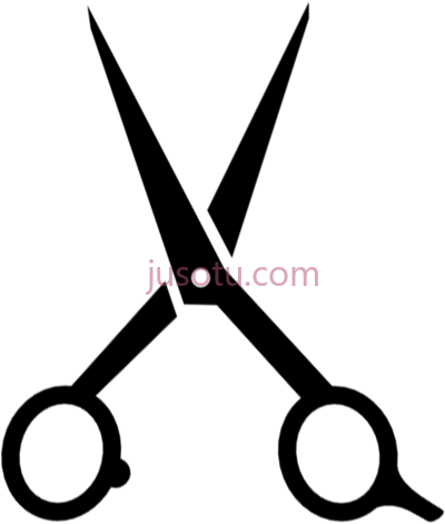 理发剪刀,scissor lever mk hair style logo PNG