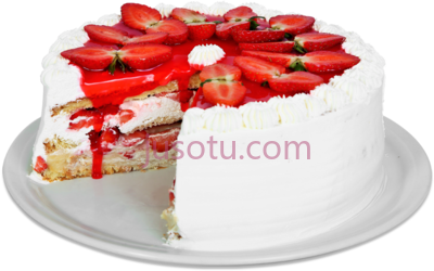 香蒂草莓派蛋糕,torta morango chantilly PNG