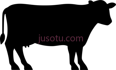奶牛,dairy cow icon onlinewebfonts PNG