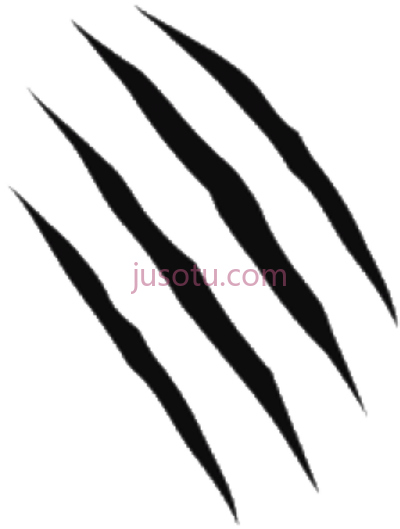 抓痕,scratches tiger scratch PNG