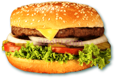 芝士汉堡,hamburguesa cheeseburger PNG