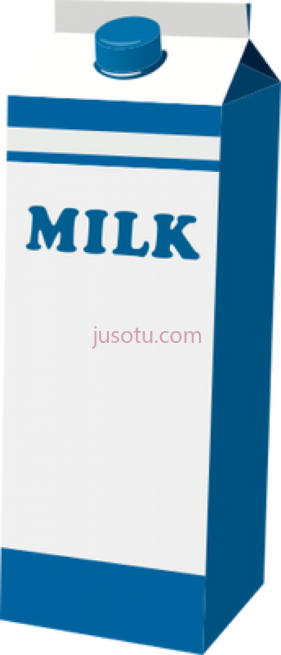 牛奶纸盒,milk carton PNG