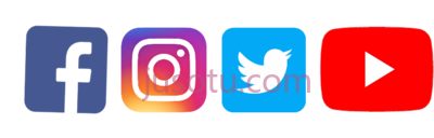 社交媒体,facebook instagram twitter youtube PNG