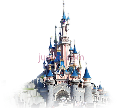 迪士尼城堡,cinderella castle land park sleeping beauty's PNG