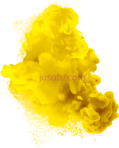 黄烟,yellow colour PNG