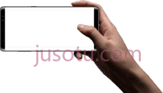 手持三星手机PNG