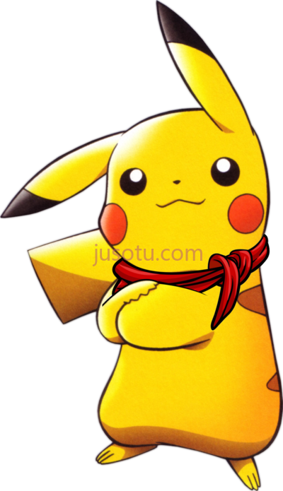皮卡丘挥手,pikachu waving PNG