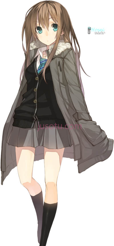 女孩,manga girls school couples cute high PNG